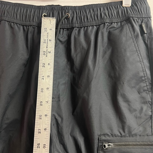 Pacsun Men’s Stretch Canvas Black Slim Cargo Pants sz M NEW - Picture 6 of 12